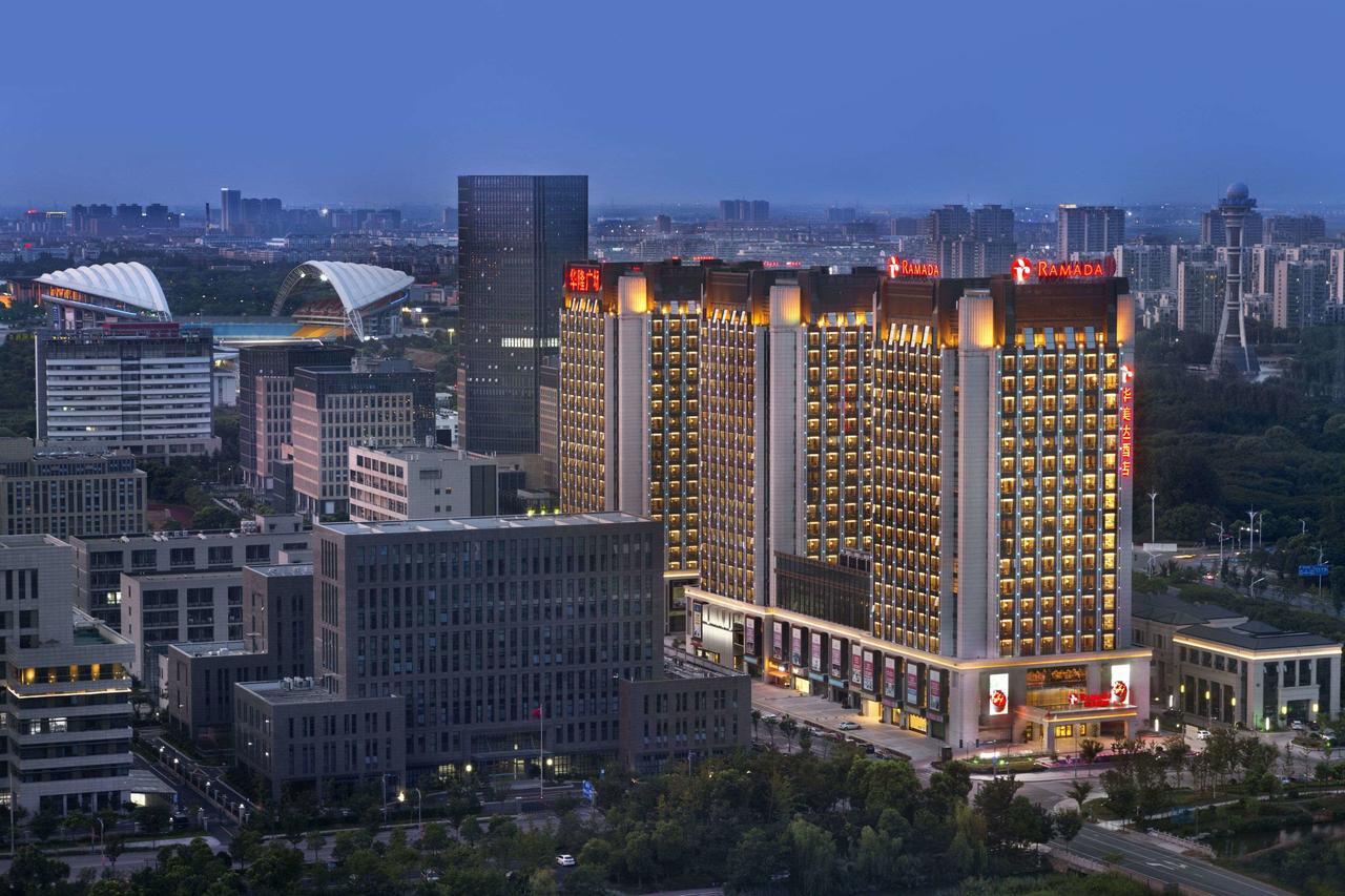 Ramada Jiaxing Hotel Exterior foto